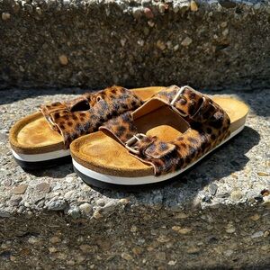 EUC Womens Boden Leopard Sandals - sz 42 (11)